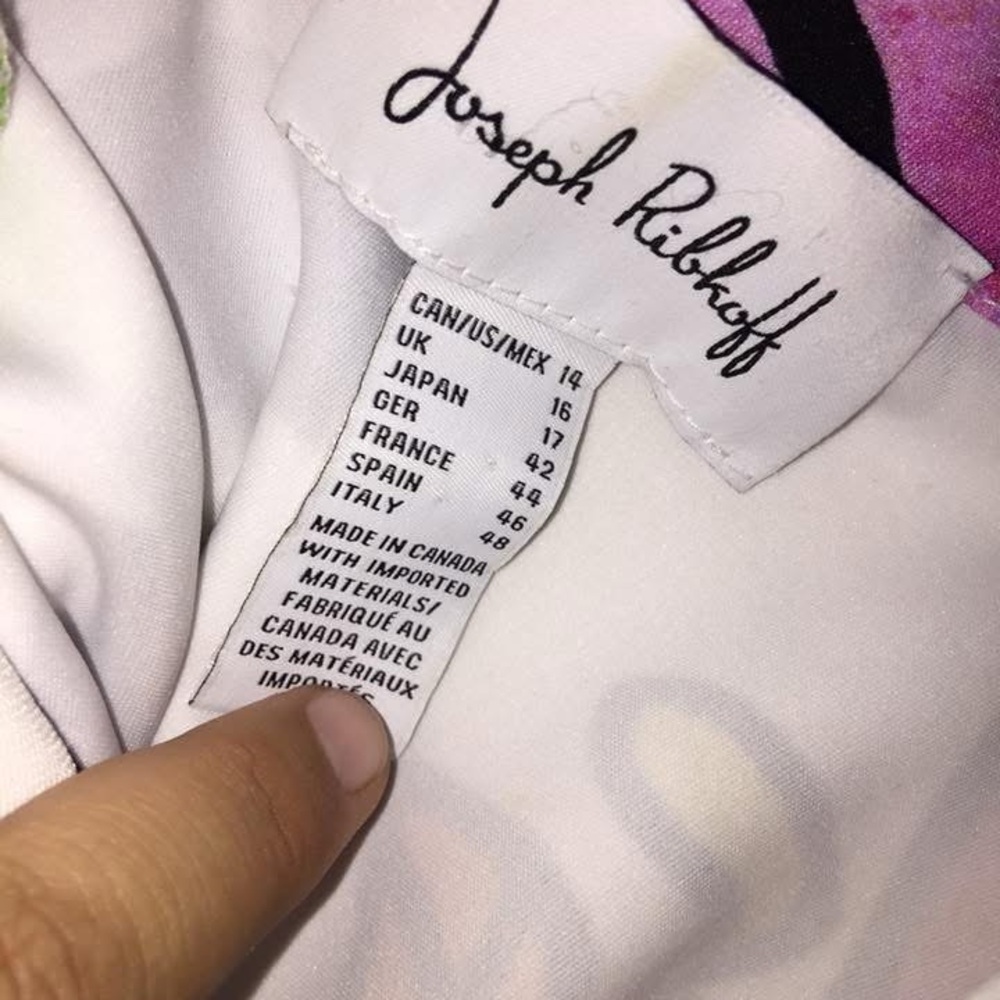 Joseph Ribkoff Multicolor Abstract Jacket - Picture 2 of 2